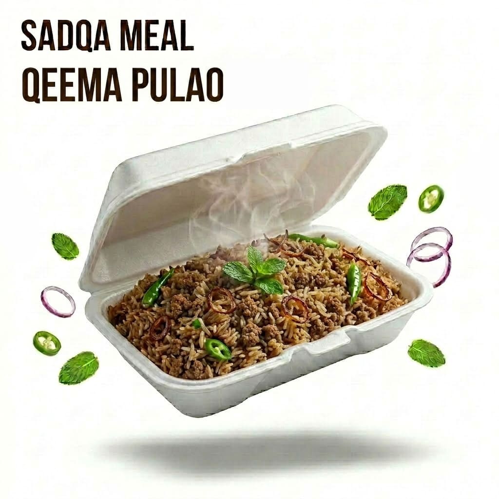 Qeema Pulao (Sadqa)