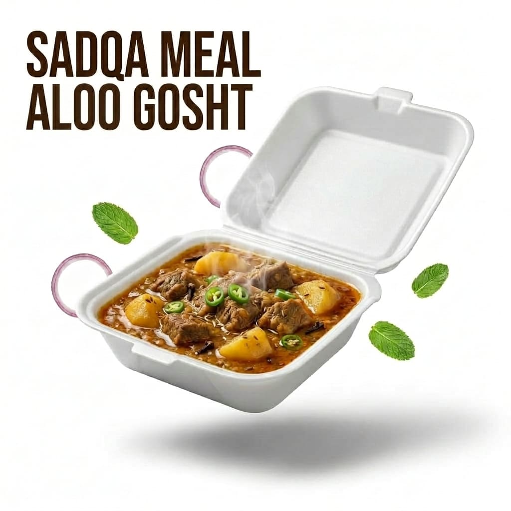 Aloo Gosht (Sadqa)